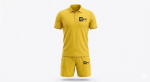 Pro-Circuit Aero Yellow Tennis Uniform – High-Performance Men's Set