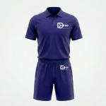 Cobalt Imperial Performance Tennis Uniform – Men's Professional Set