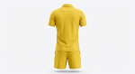 Pro-Circuit Aero Yellow Tennis Uniform – High-Performance Men's Set - Image 2
