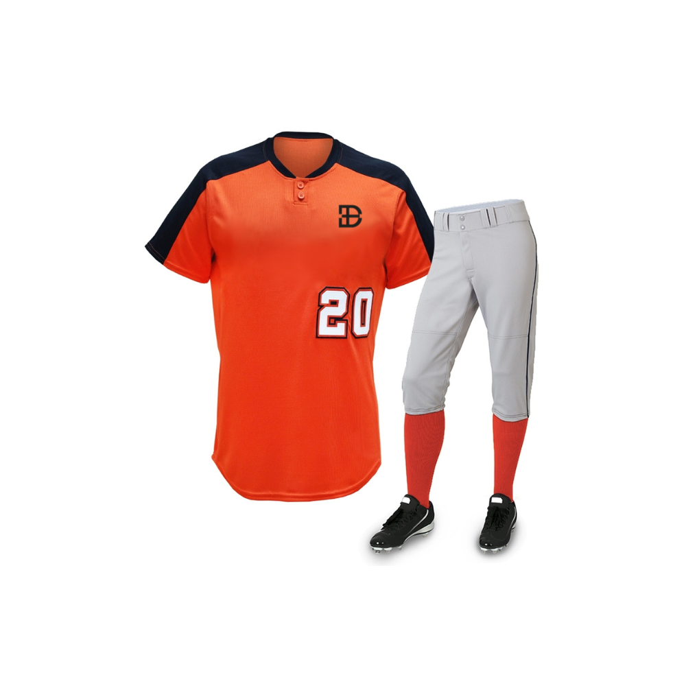 Untitled design (7) Performance Baseball Uniform – Lightweight Fabric, Durable Design - Image 1