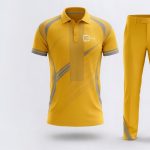 Premium Yellow Golf Uniform Set – Modern Athletic Fit Polo & Performance Trousers