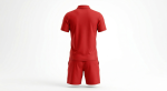 Elite Red Performance Tennis Uniform – Men's Professional Series - Image 2